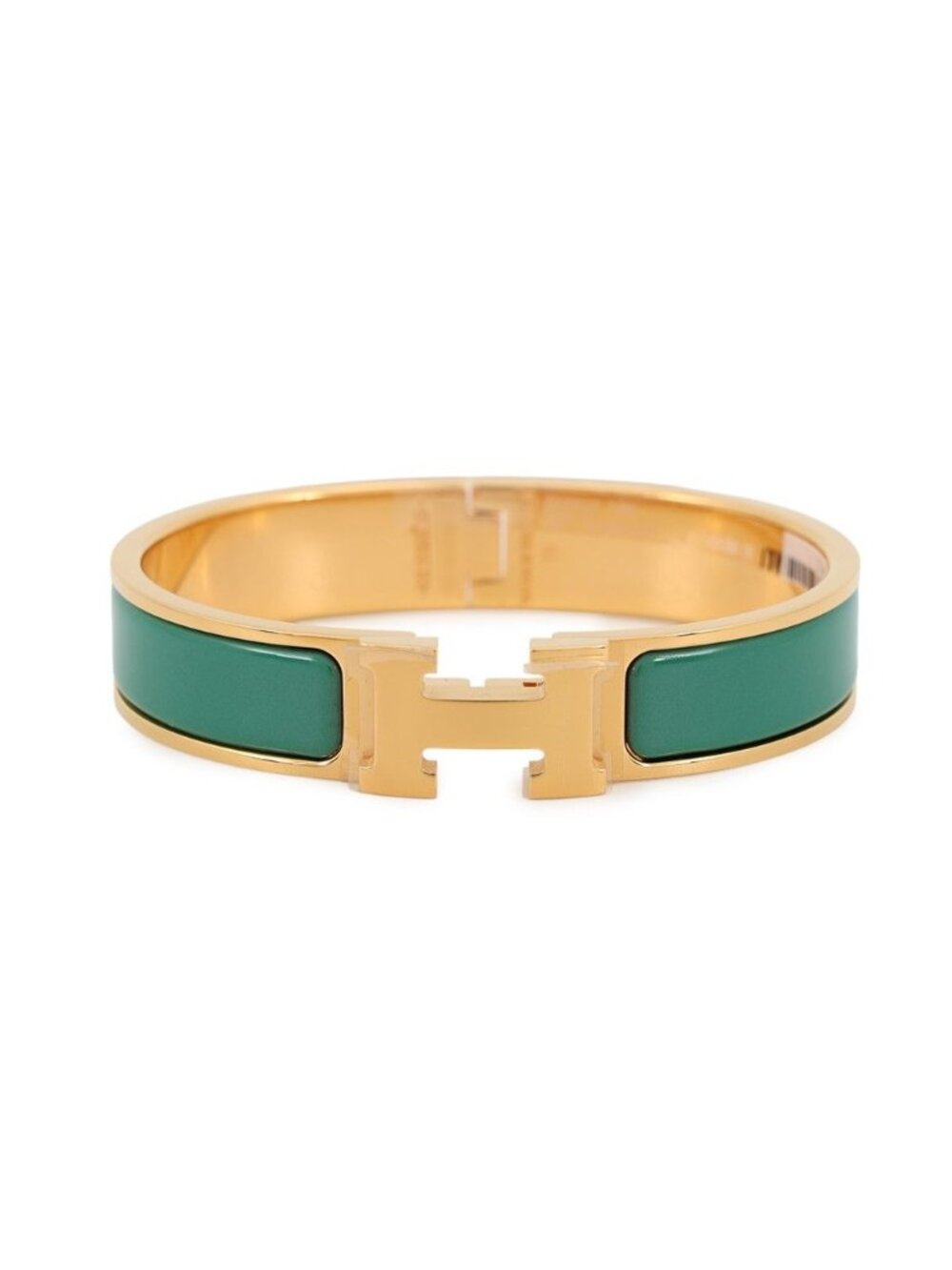 Hermes Bracelet Click Clic Clac PM Malachite Gold